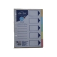 File Dividers A4 10 Tab Pastel Board File Dividers A4 10 Tab Pastel Board