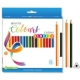 Pencil Crayons Faber Castell Long Pkt 12
