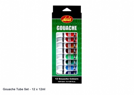 Set of Gouche Paint 12x12ml
