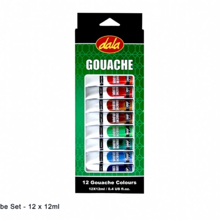 Set of Gouche Paint 12x12ml